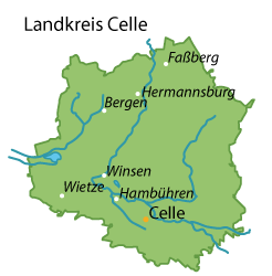 Celle (Landkreis) Karte