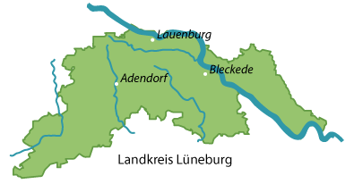 Lüneburg (Landkreis) Karte