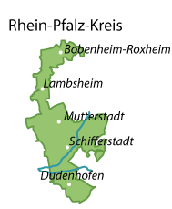 Rhein-Pfalz-Kreis Karte