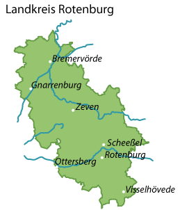 Rotenburg Karte
