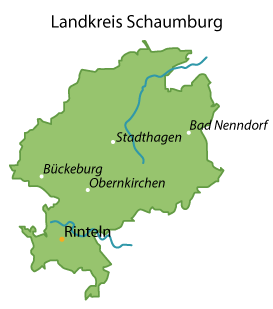 Schaumburg Karte