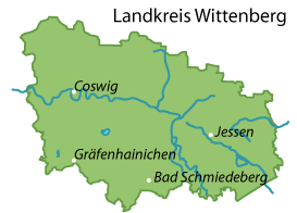 Wittenberg Karte