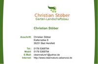 Logo Christian Stöber Garten-und Landschaftsbau