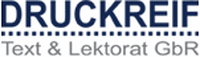 Logo DRUCKREIF Text & Lektorat GbR
