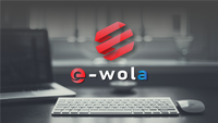 Logo e-wola Webdesign Augsburg