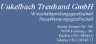 Logo Unkelbach Treuhand GmbH - Wirtschaftsprüfungsgesellschaft & Steuerberatungsgesellschaft Freiburg