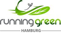 Logo running green