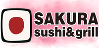 Logo Sakura Sushi und Grill. Asiatisches Restaurant