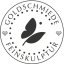 Logo Goldschmiede Feinskulptur Schmuck mit grüner Seele