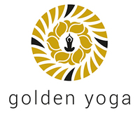 Logo golden yoga