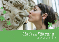 Logo Stadt(ent)führung Dresden mit Frl. Kerstin