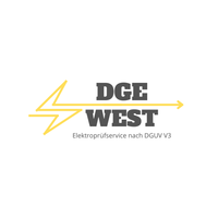 Logo DGE-West GMBH Elektroprüfservice DGUV-3