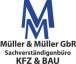 Logo Müller & Müller GbR Sachverständigenbüro f. KFZ & Bau
