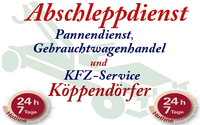 Logo Abschleppdienst und Kfz-Service Köppendörfer