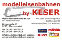 Logo Modelleisenbahnen by KESER