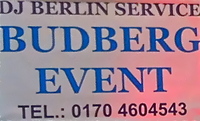 Logo Budberg Event DJ Musik Service Berlin und Regional