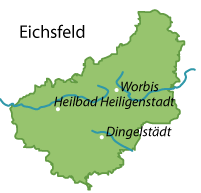 Eichsfeld Karte