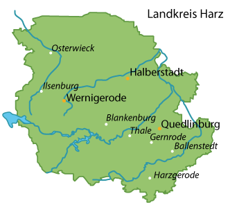 Harz Karte