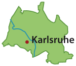 Karlsruhe (Landkreis) Karte