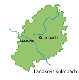 Kulmbach (Landkreis) Karte