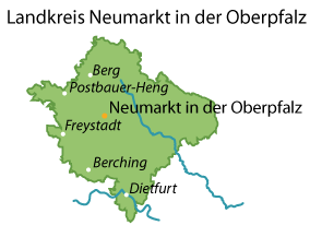 Neumarkt i.d.OPf. Karte