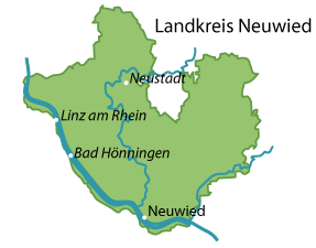 Neuwied (Landkreis) Karte
