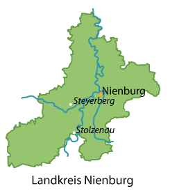 Nienburg/Weser Karte