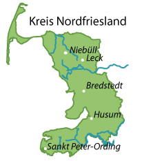 Bildergebnis für landkreis nordfriesland ortsdienst karte