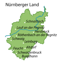 Nürnberger Land Karte