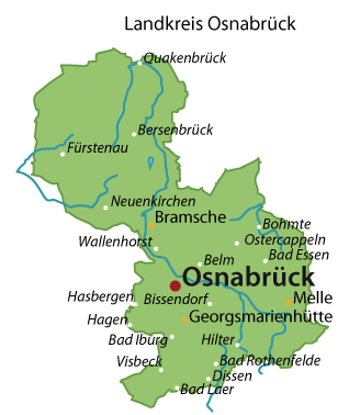 Osnabrück (Landkreis) Karte