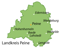 Peine (Landkreis) Karte
