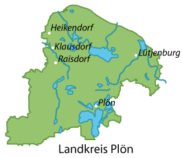 Plön (Landkreis) Karte