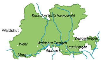 Waldshut Karte