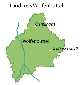 Wolfenbüttel (Landkreis) Karte