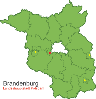 Brandenburg Karte