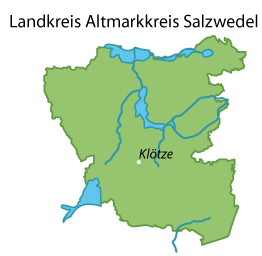 Altmarkkreis Salzwedel Karte