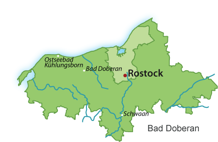 Bad Doberan (Landkreis) Karte