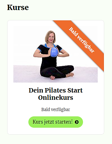 Dein Pilates Start Onlinekurs