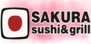 Logo Sakura Sushi und Grill. Asiatisches Restaurant
