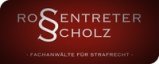 Logo Rosentreter & Scholz - Fachanwälte für Strafrecht