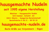 Logo Ribnitzer Hausgemachte Nudeln