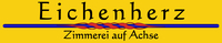 Logo Eichenherz-Zimmerei auf Achse