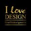 Logo I love DESIGN / Web-,Print-,Grafikdesign und Druck