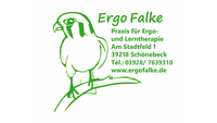 Logo "ErgoFalke" Praxis für Ergotherapie Sebastian Falke-Clörs