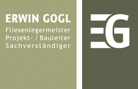 Logo Fliesenlegermeisterbetrieb und Sachverständigerbüro Erwin Gogl