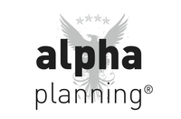 Logo Catering- und Eventservice Agentur Alpha Planning®