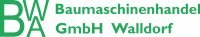 Logo BWA Baumaschinenhandel GmbH Walldorf