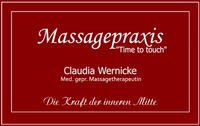 Logo Massasgepraxis "Time to touch" Claudia Wernicke