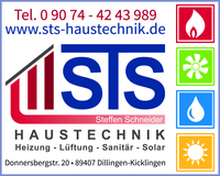 Logo STS Haustechnik – Heizung, Lüftung, Sanitär und Solar