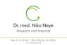 Logo Dr. med. Niko Neye • Hausarzt und Internist